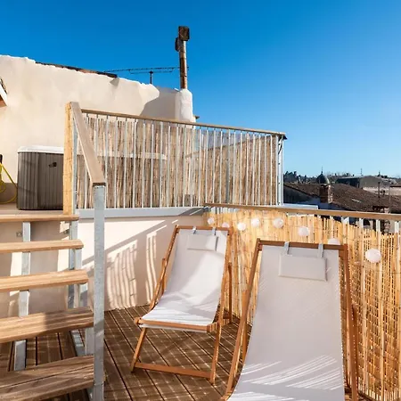Les Cles De Laure - Le 11 Jacuzzi Avec Terrasses Clim Netflix Parking Apartment Carcassonne Exterior photo